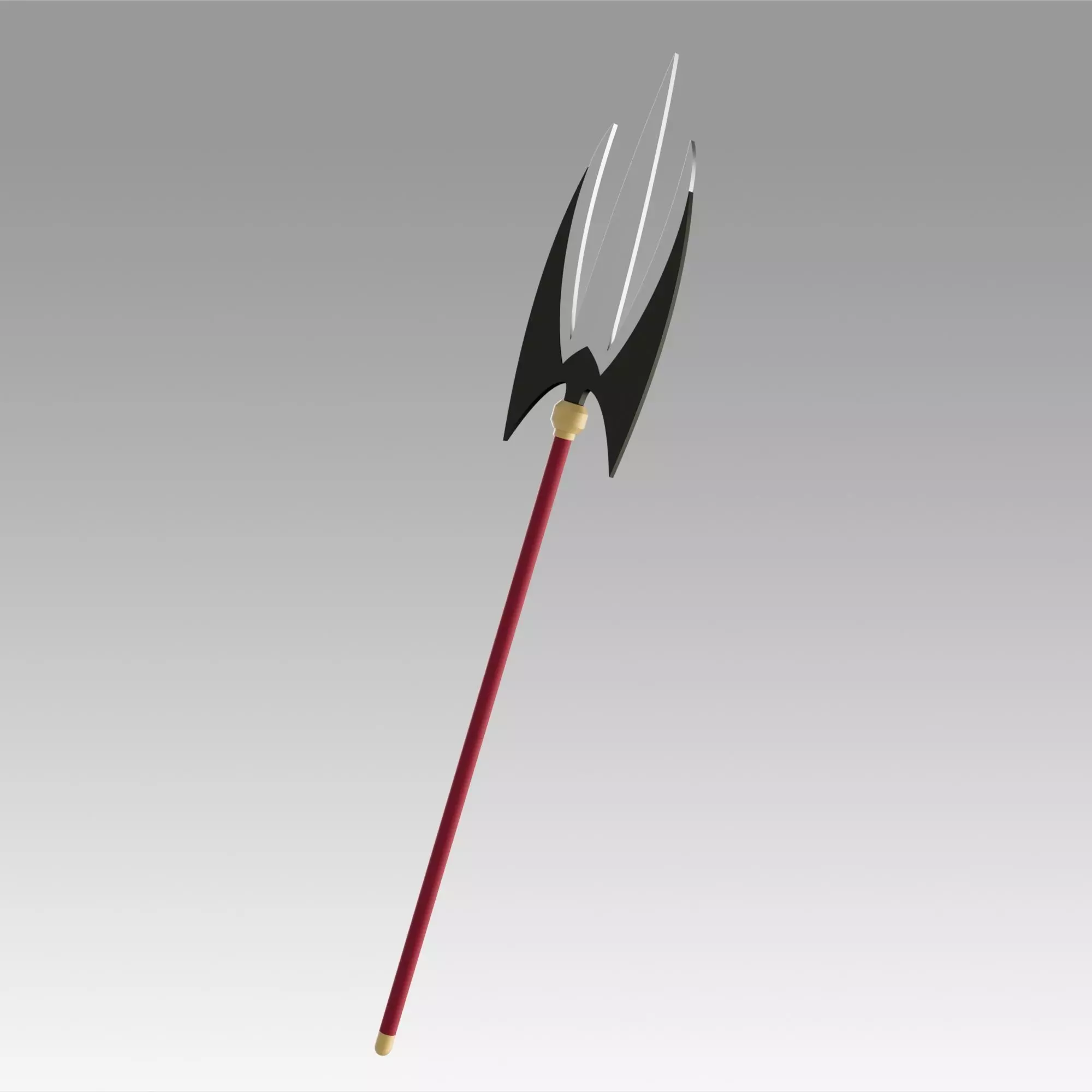 One Piece Charlotte Katakuri Spear Cosplay Weapon Prop 3D print model_0