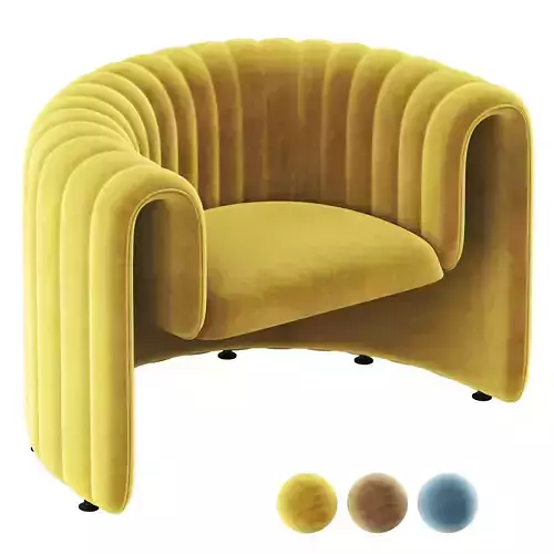 REMNANT Armchair by Sancal 3D model