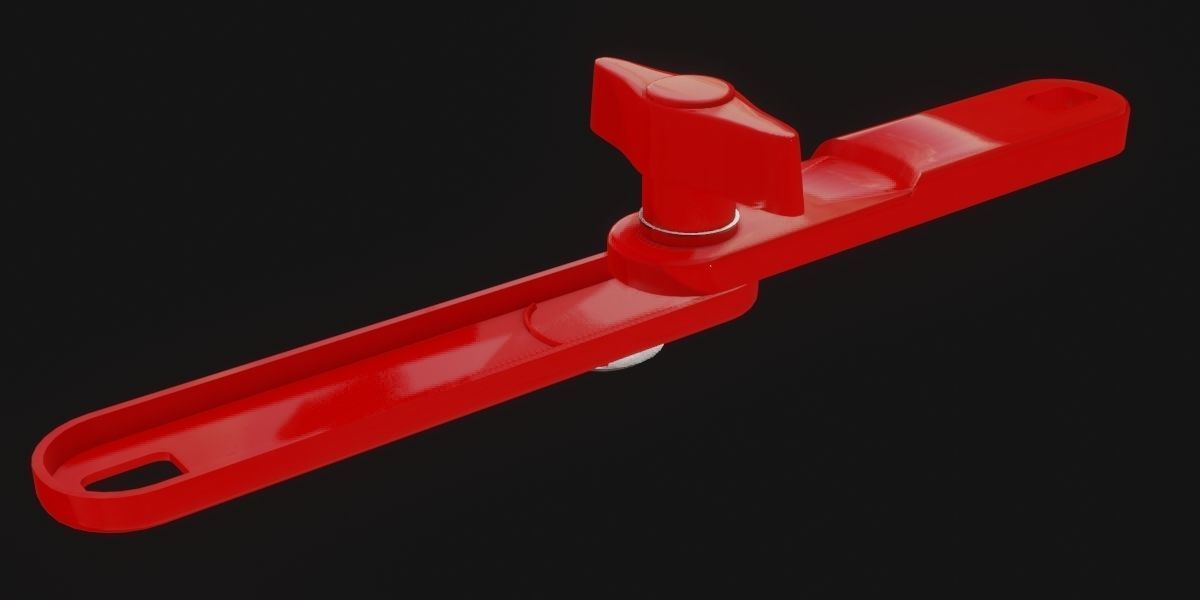 Can Opener 3D Model 3D model_2