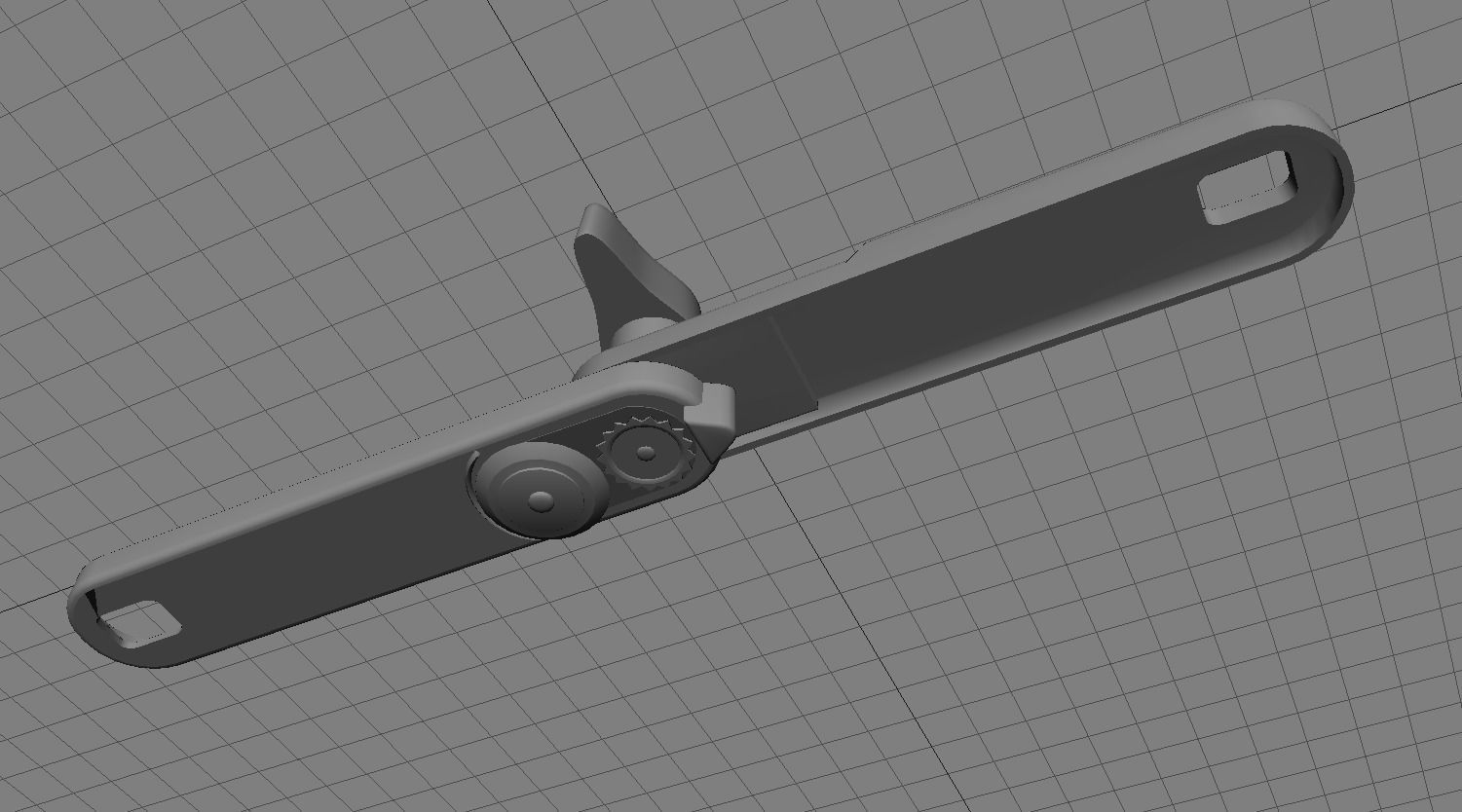 Can Opener 3D Model 3D model_4