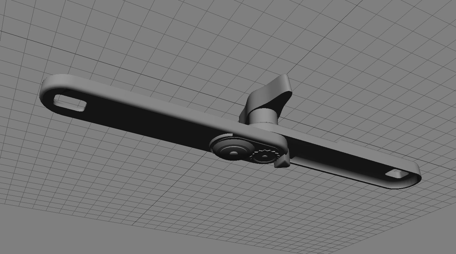 Can Opener 3D Model 3D model_9