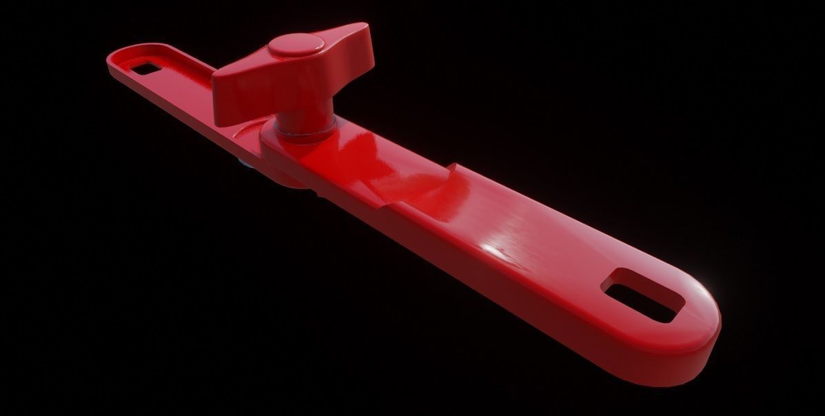 Can Opener 3D Model 3D model_1