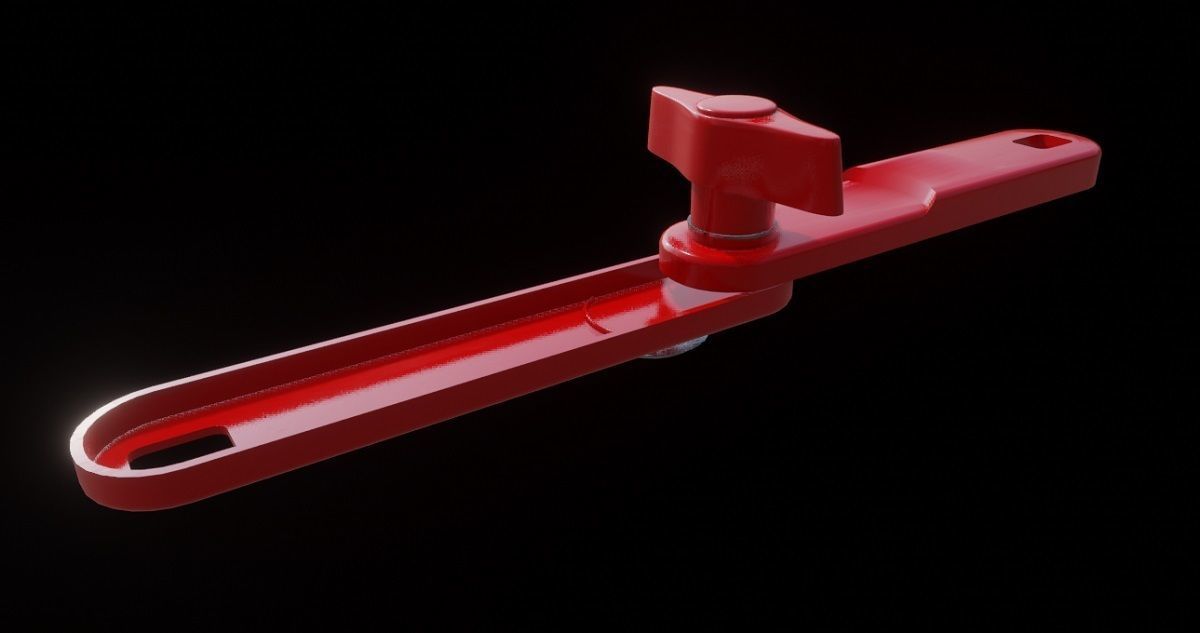 Can Opener 3D Model 3D model_13