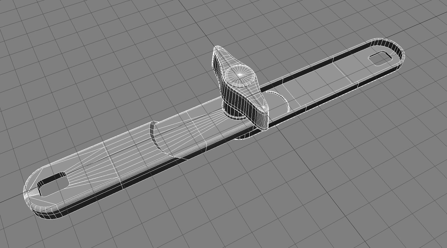 Can Opener 3D Model 3D model_3