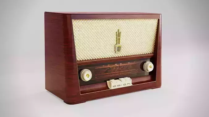 Vintage radio from 1957