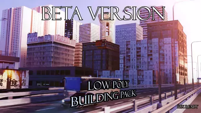 City Buildings 14 Pack - WIP BETA