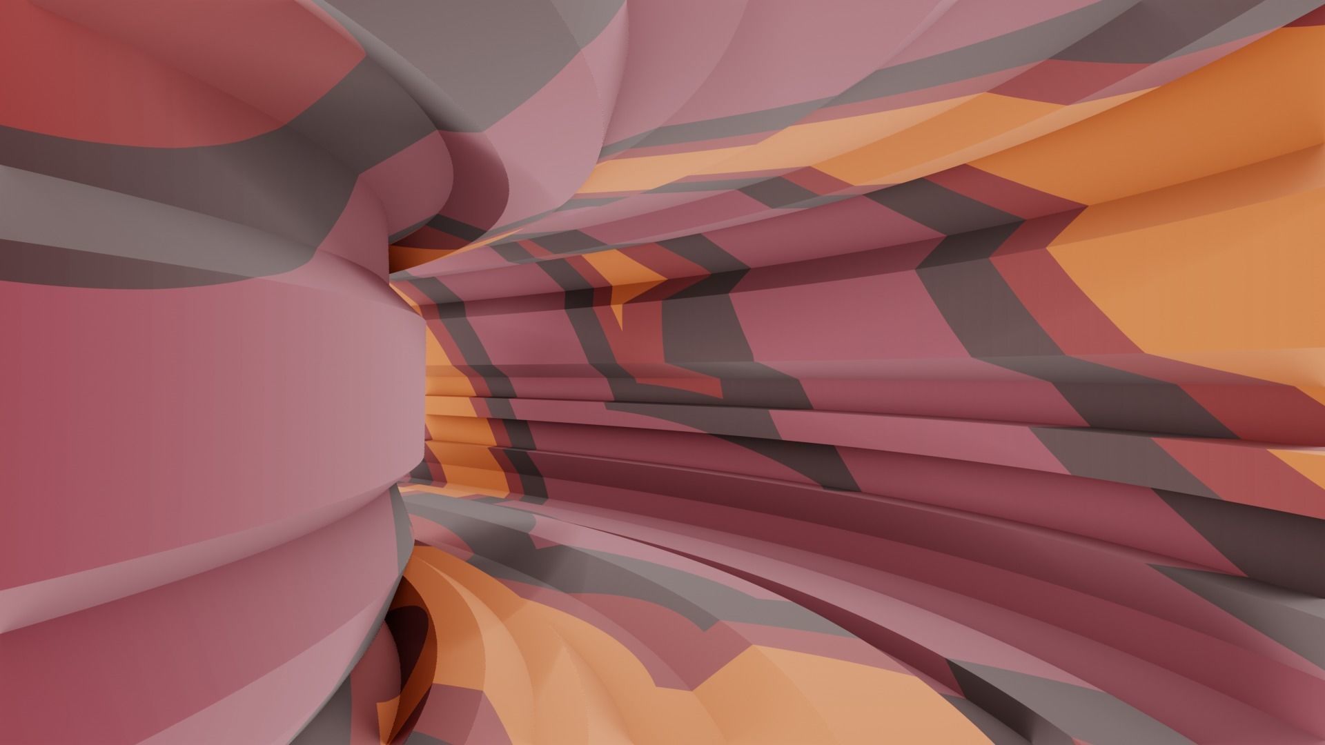 Mesmerising tunnel 3D model_11