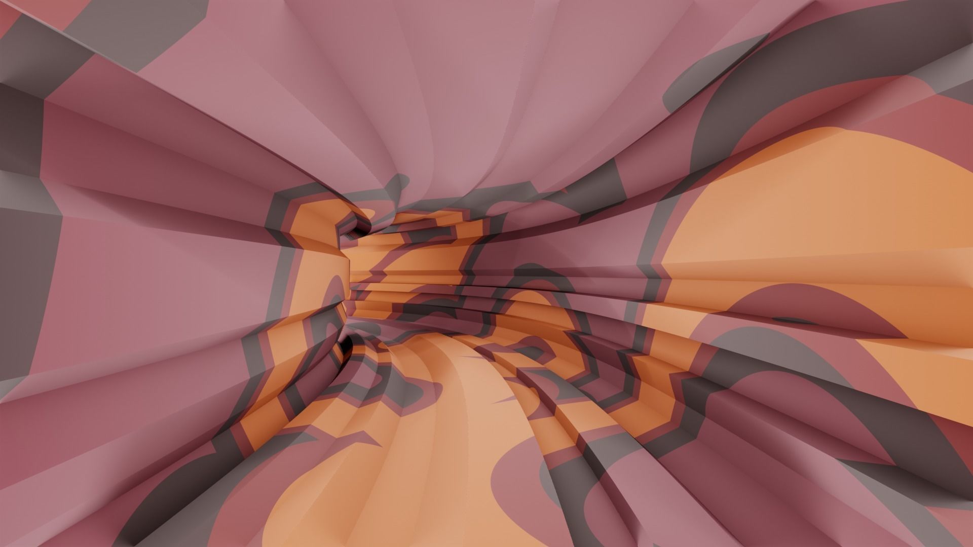 Mesmerising tunnel 3D model_4