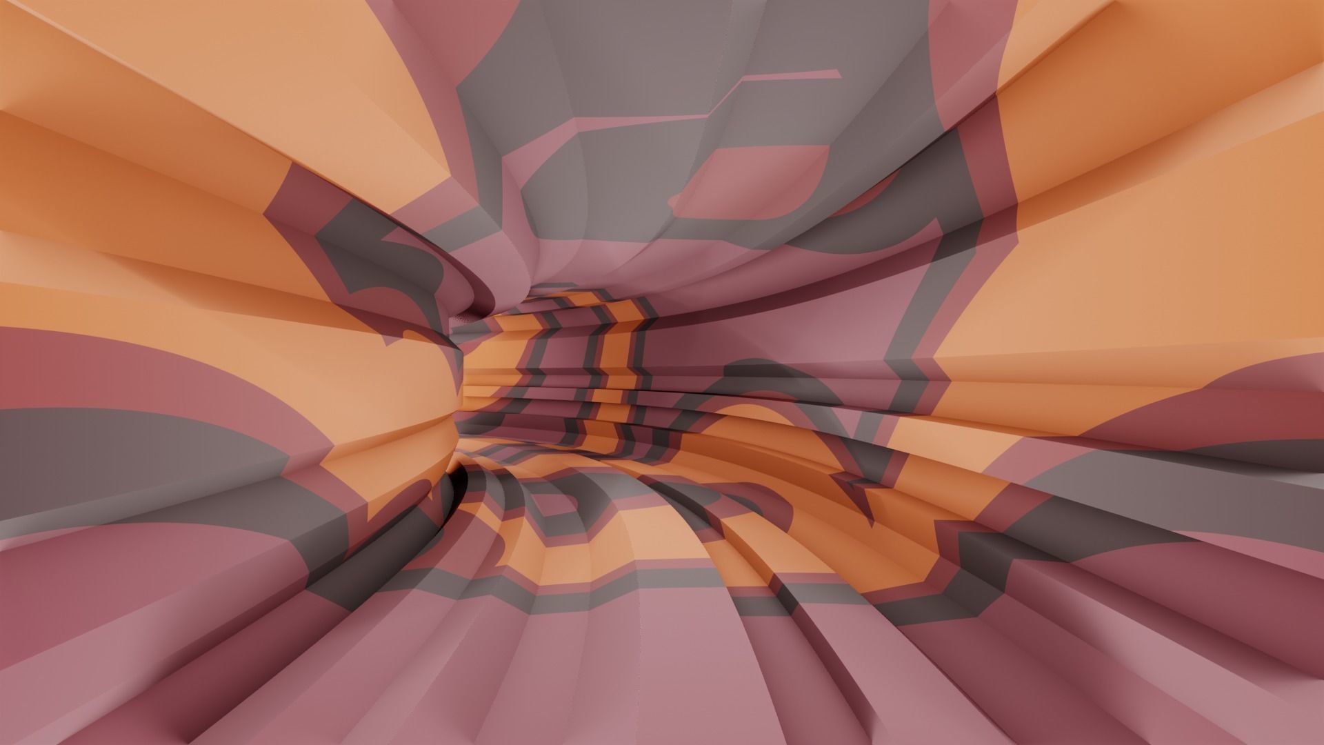 Mesmerising tunnel 3D model_7