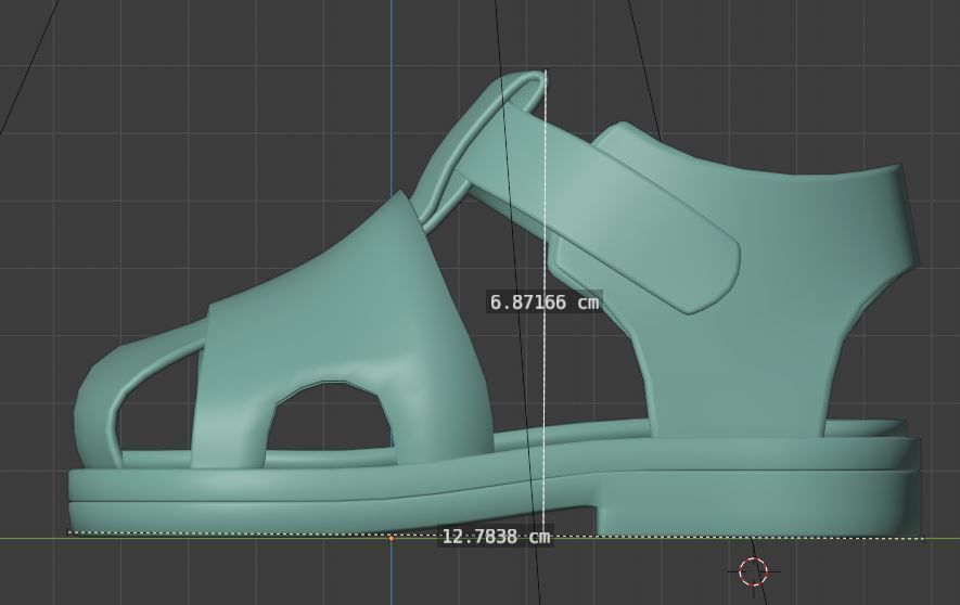 Baby shoes 3D model_7