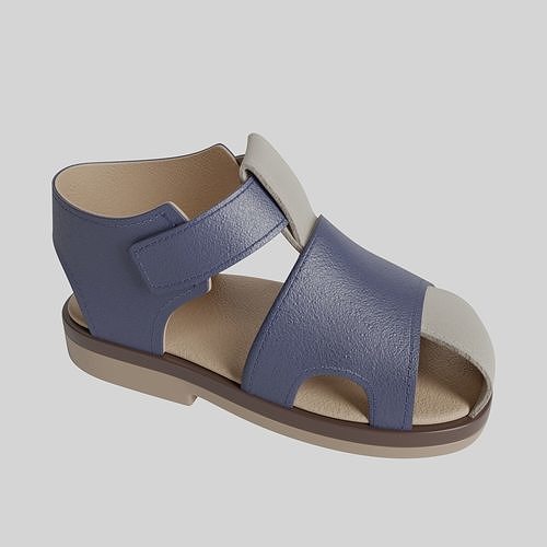 Baby shoes 3D model