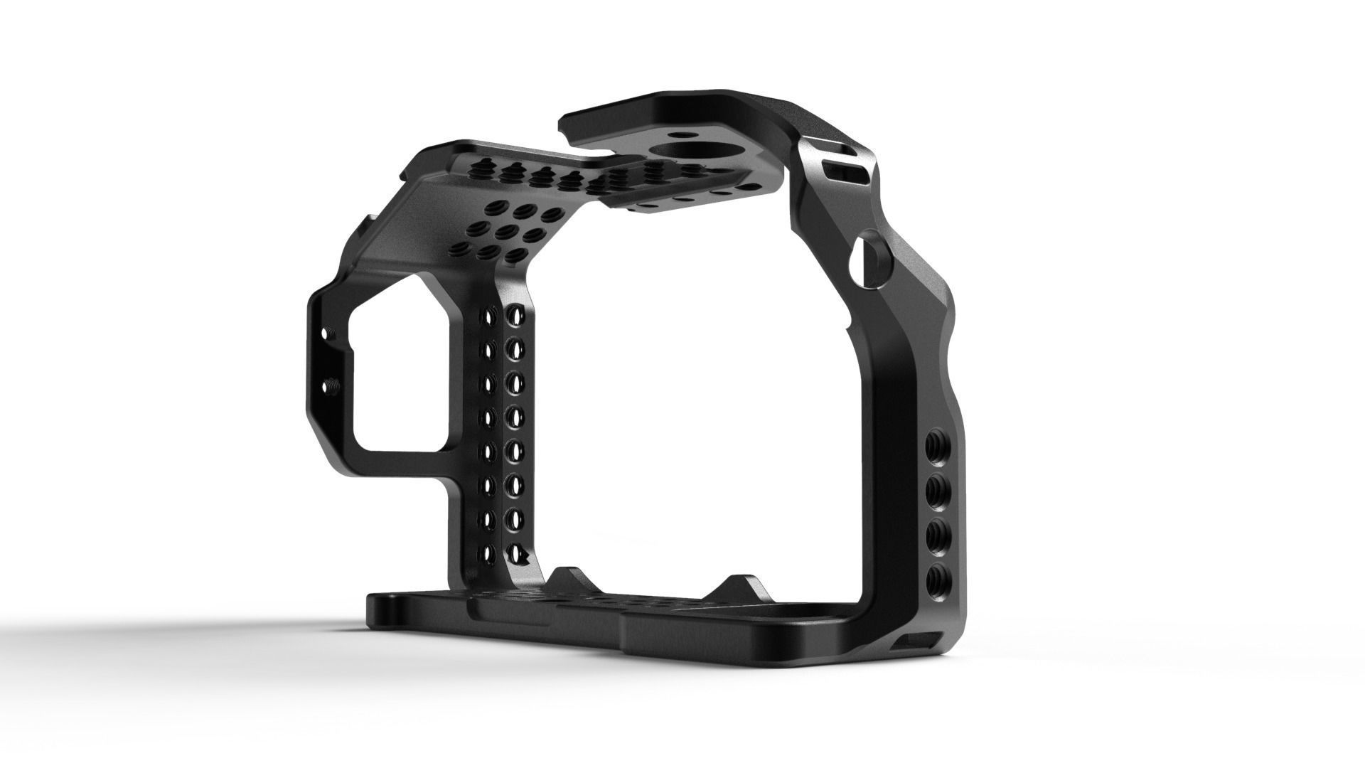 Cage for Camera Sony A7SII CAD CNC 3D print model 3D print model_7