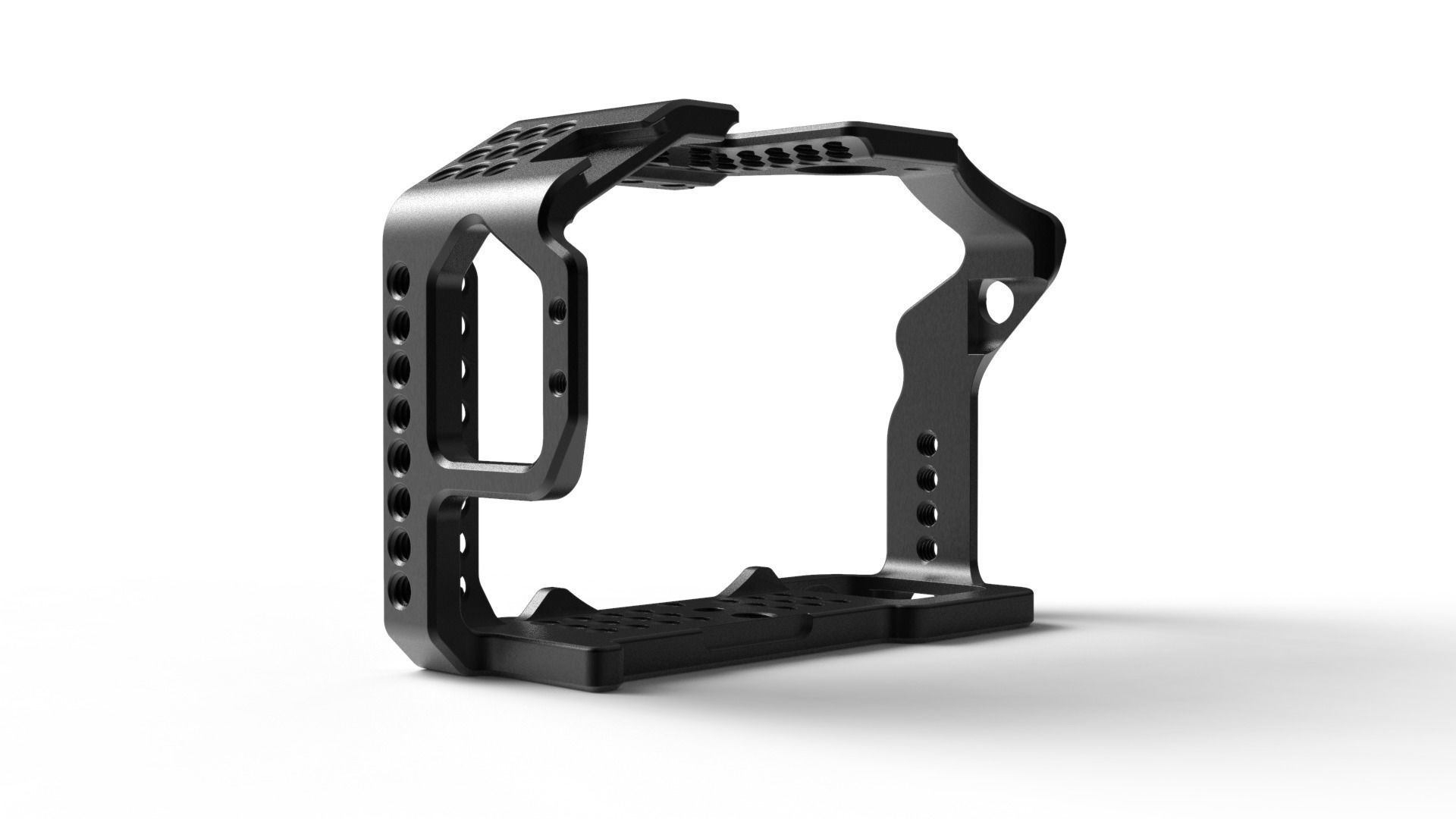 Cage for Camera Sony A7SII CAD CNC 3D print model 3D print model_10