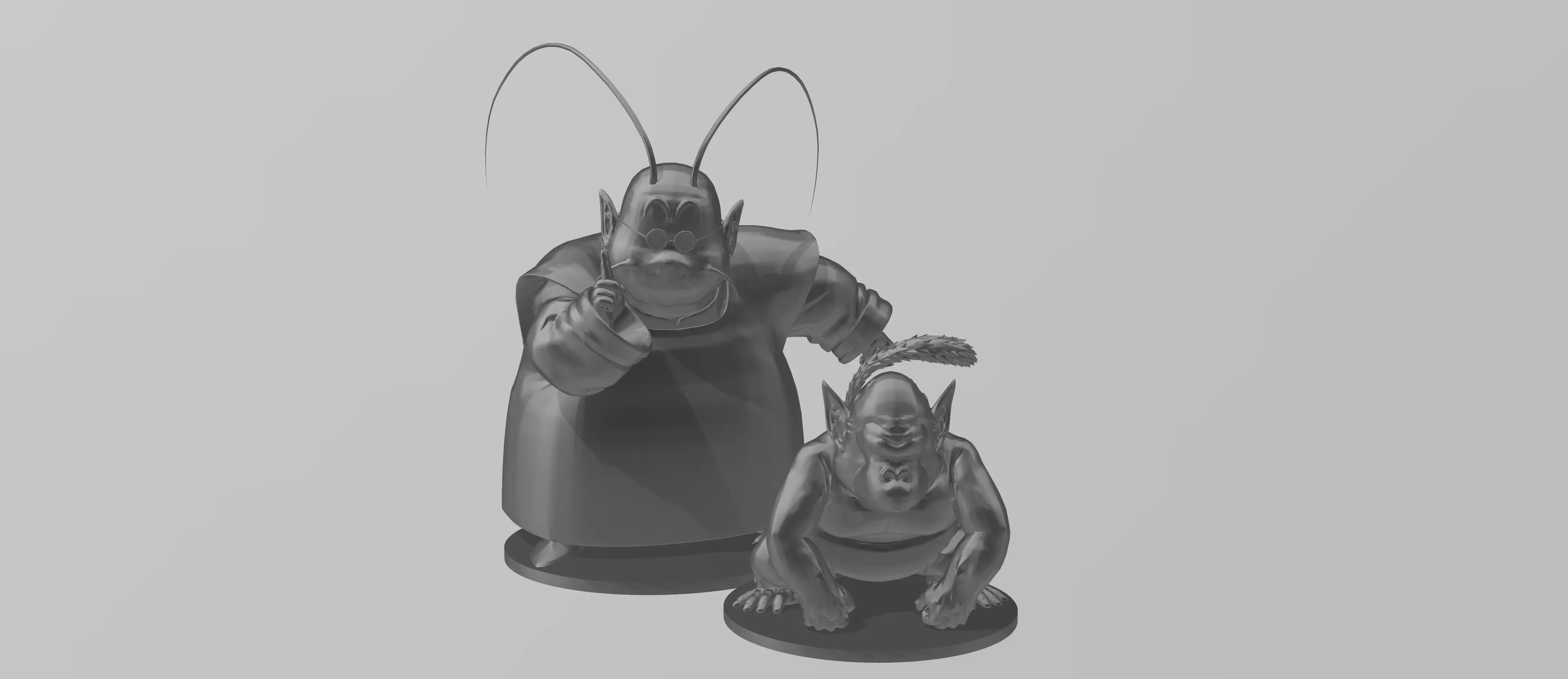 King Kai and Buubles 3D print model_0