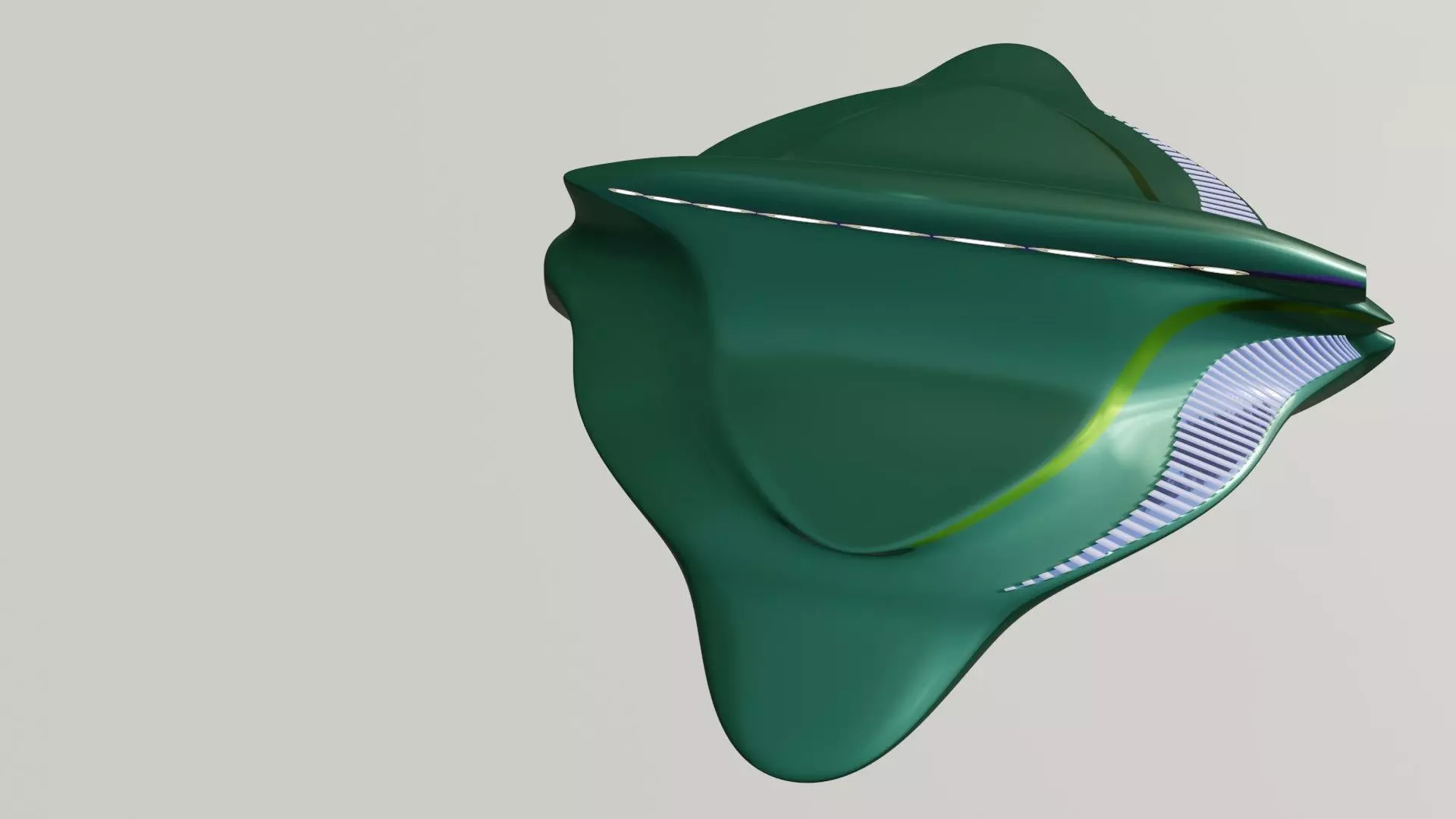 Sci Fi SpaceShip 3d Printable Model 3D print model