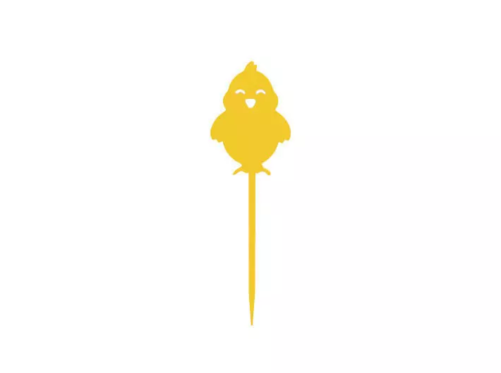 Cupcake pick 3D print model