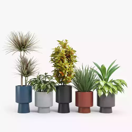 Bishop Indoor Outdoor Pedestal Planters
