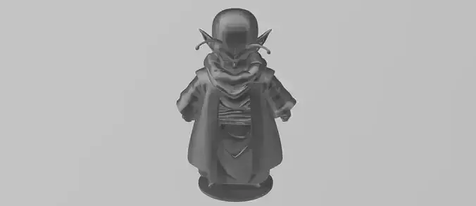 Dende character wearing cloak