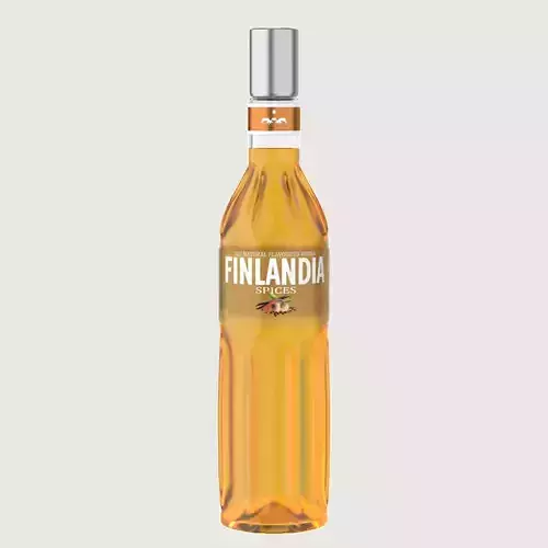 Finlandia Original Classic Spices Bottle Vodka Of Finland