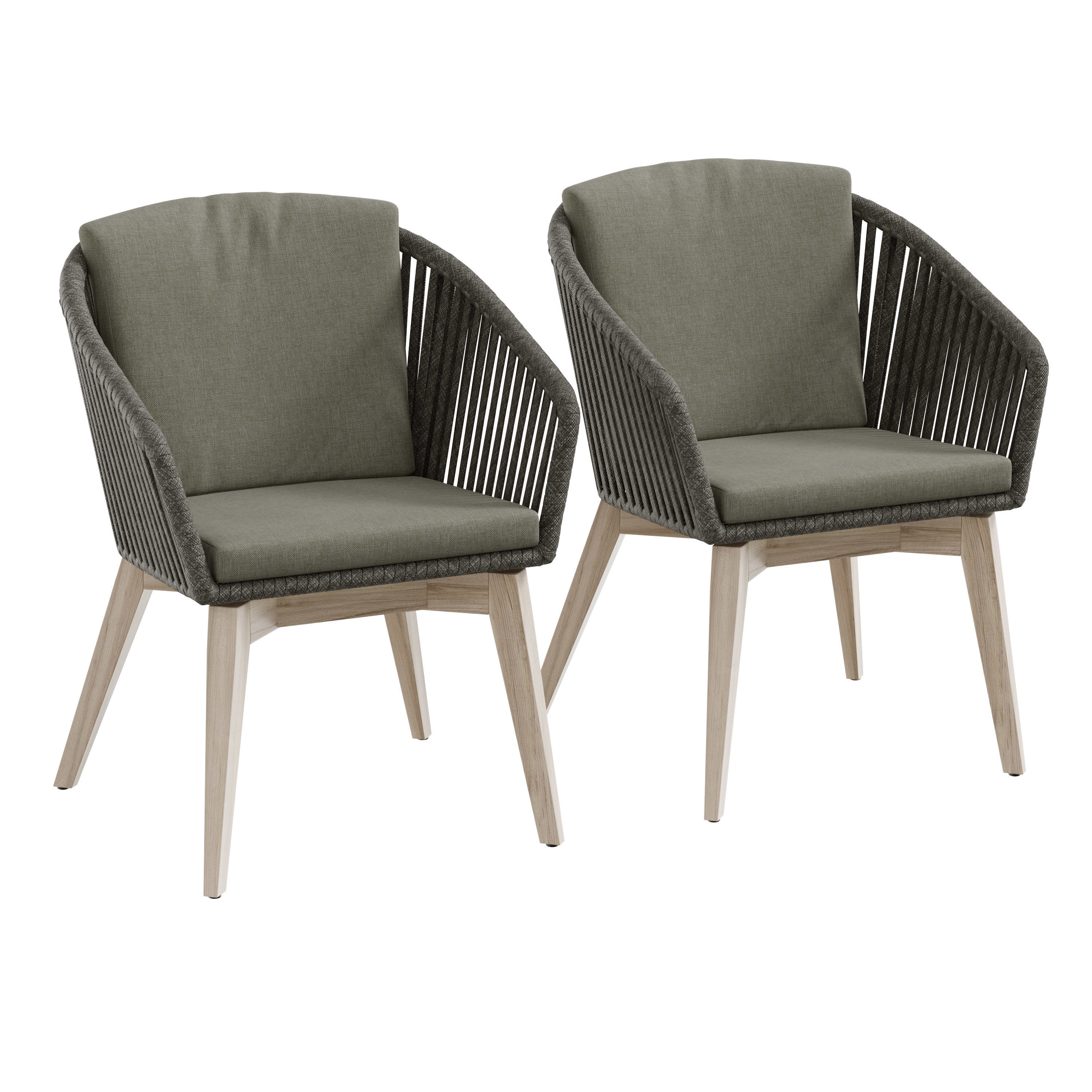 4so santander dining set 3D model_2