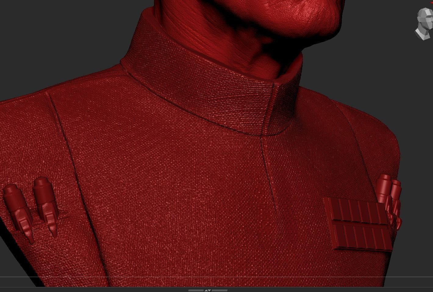 Grand Moff Tarkin 3D print model_8