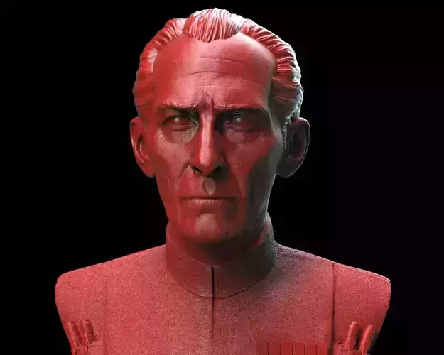Grand Moff Tarkin 3D print model
