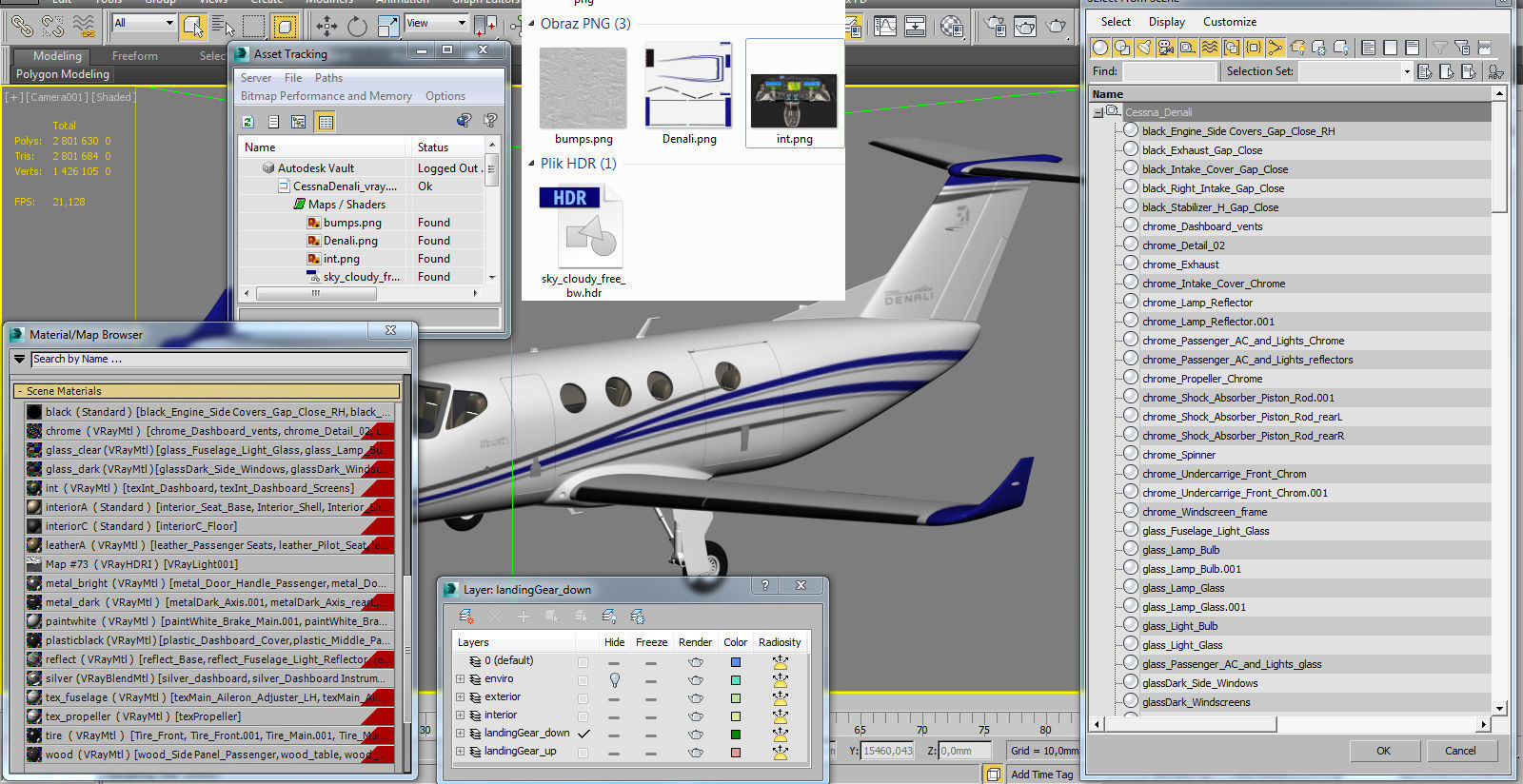 Beechcraft Denali 3D model_31