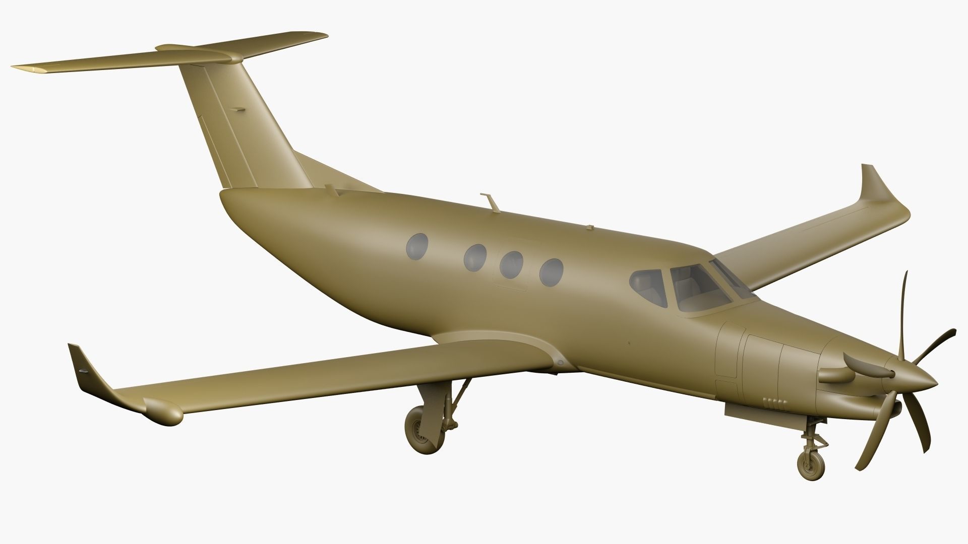 Beechcraft Denali 3D model_23