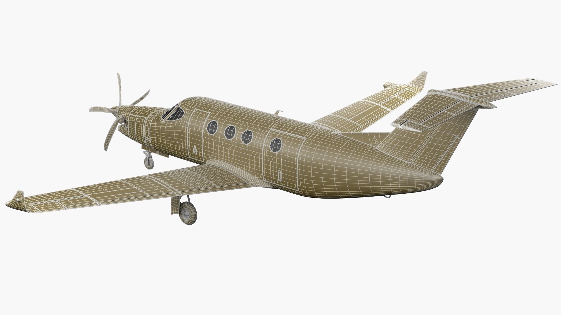 Beechcraft Denali 3D model_28