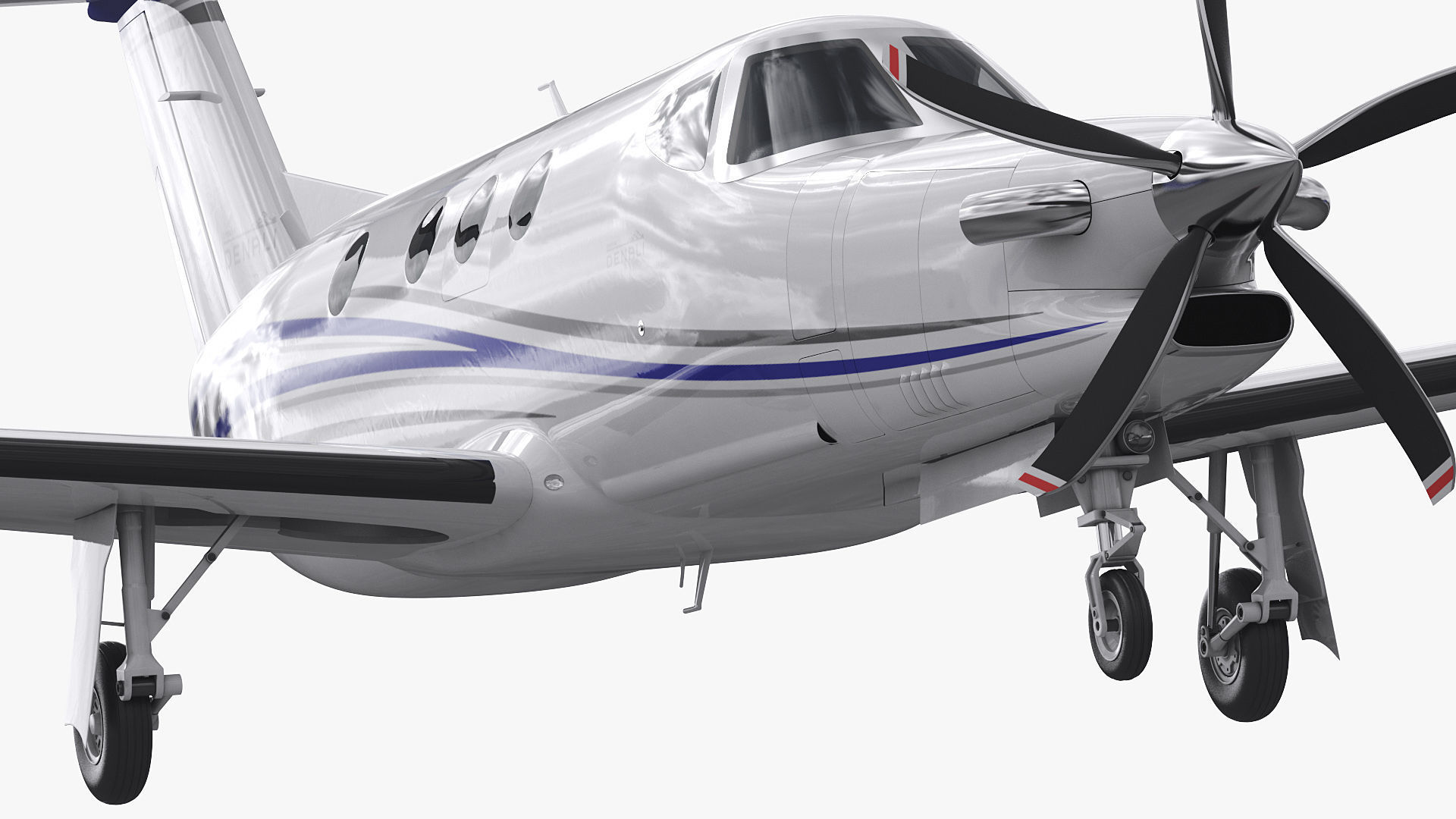 Beechcraft Denali 3D model_19