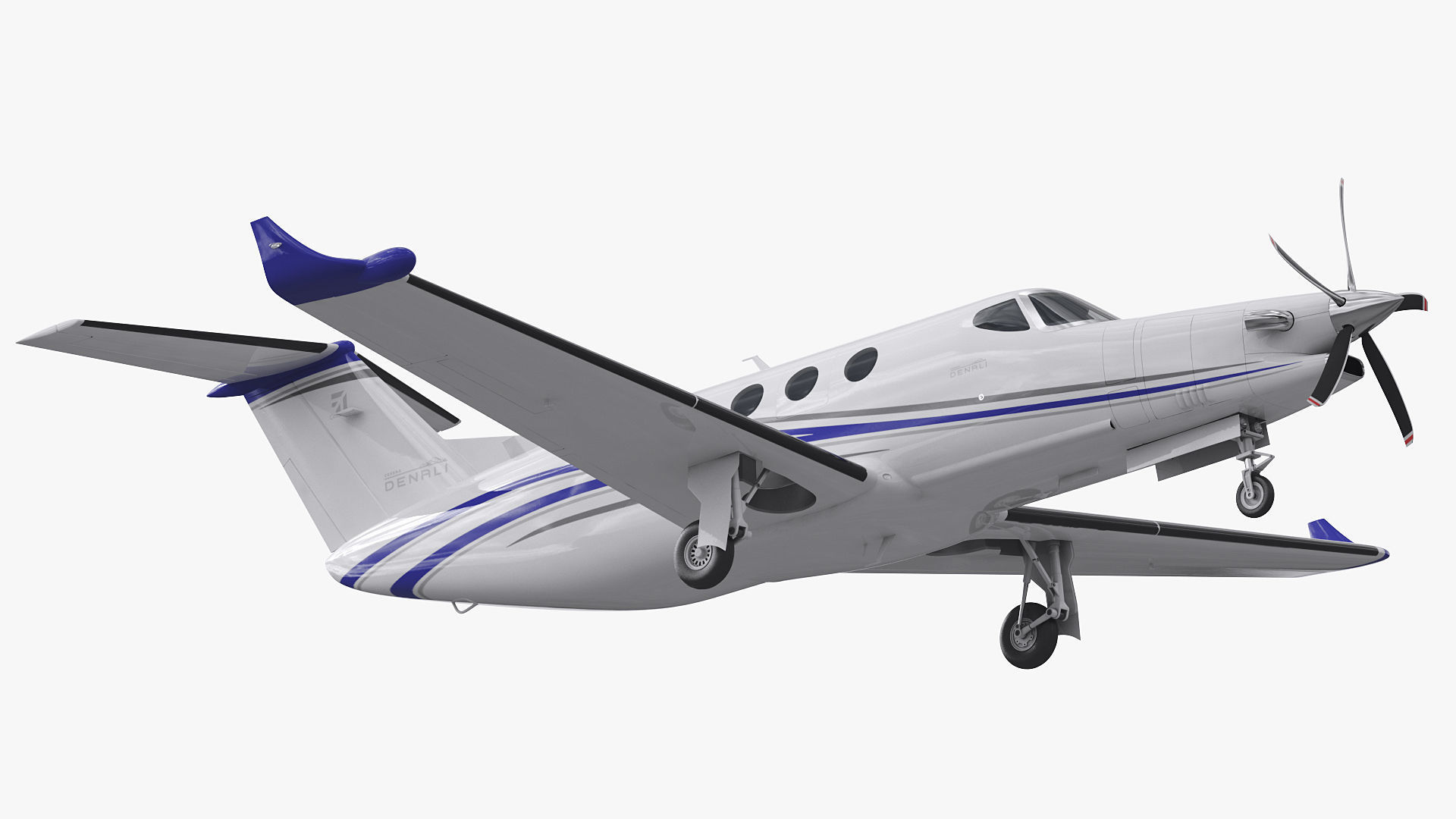 Beechcraft Denali 3D model_13