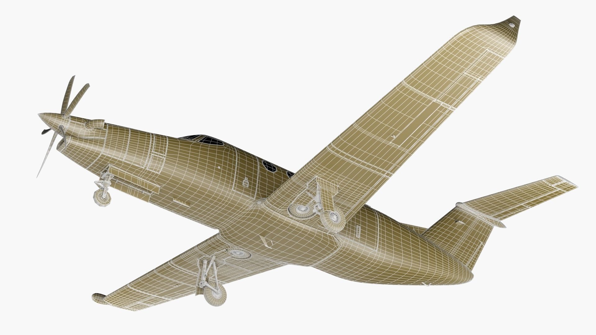 Beechcraft Denali 3D model_27