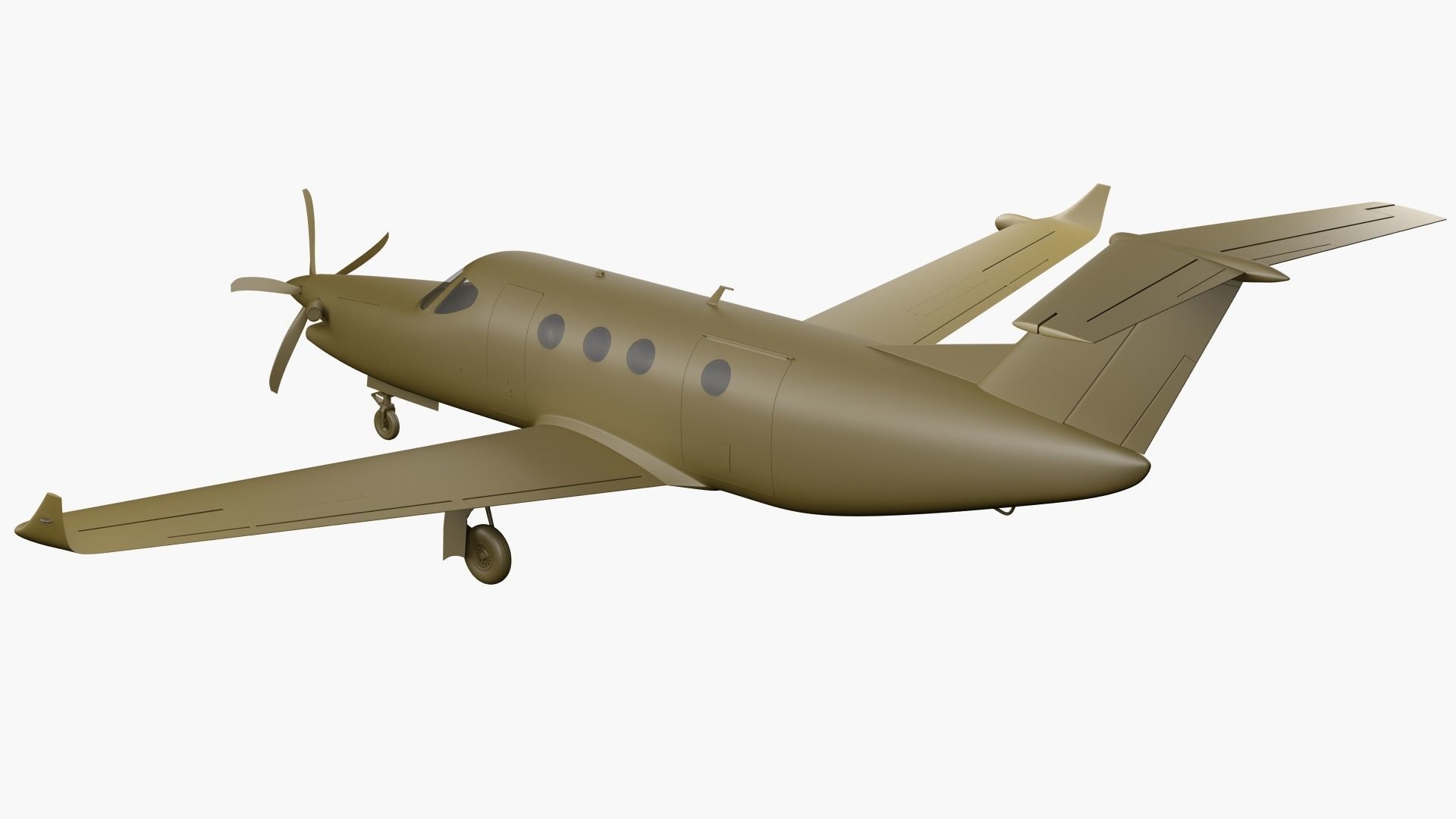 Beechcraft Denali 3D model_24