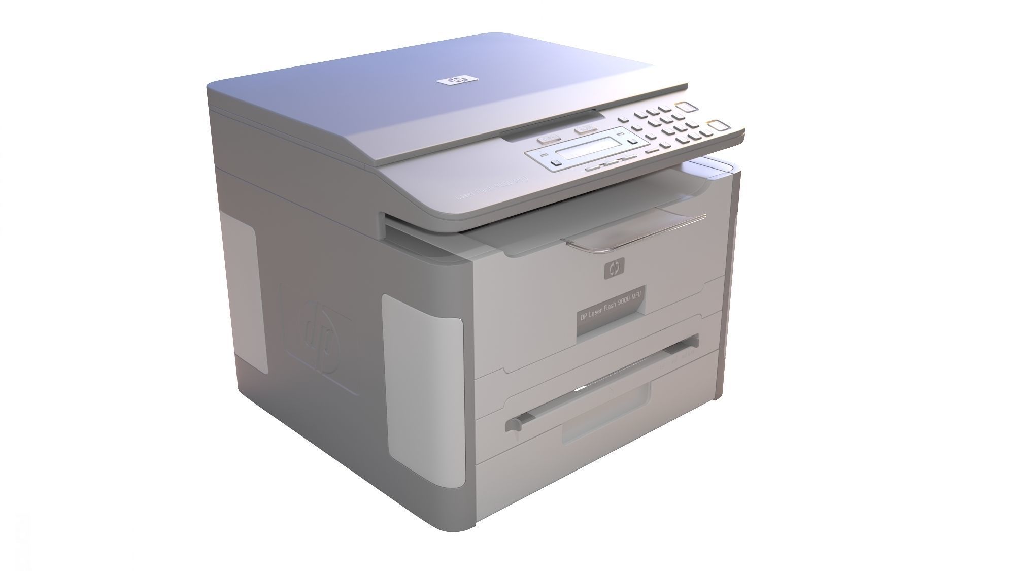 Two Printers 3D model_2