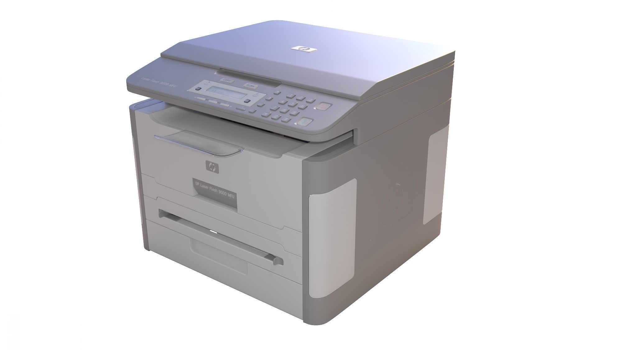 Two Printers 3D model_1