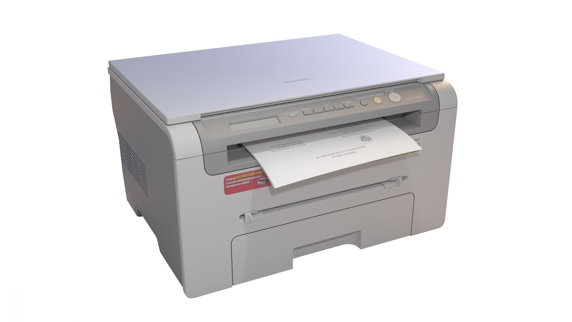 Two Printers 3D model_3