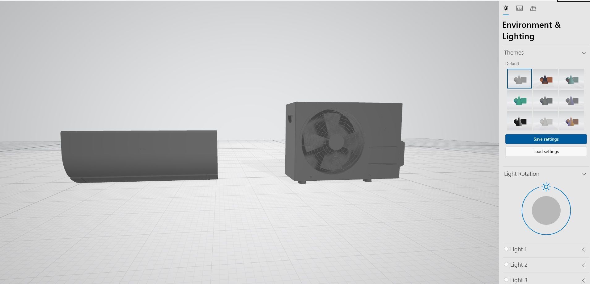 Aircon Split Type A1 3D model_17
