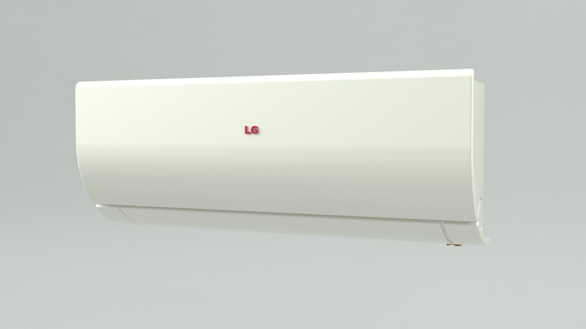 Aircon Split Type A1 3D model_1