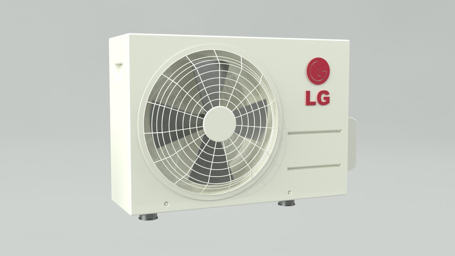 Aircon Split Type A1 3D model_3