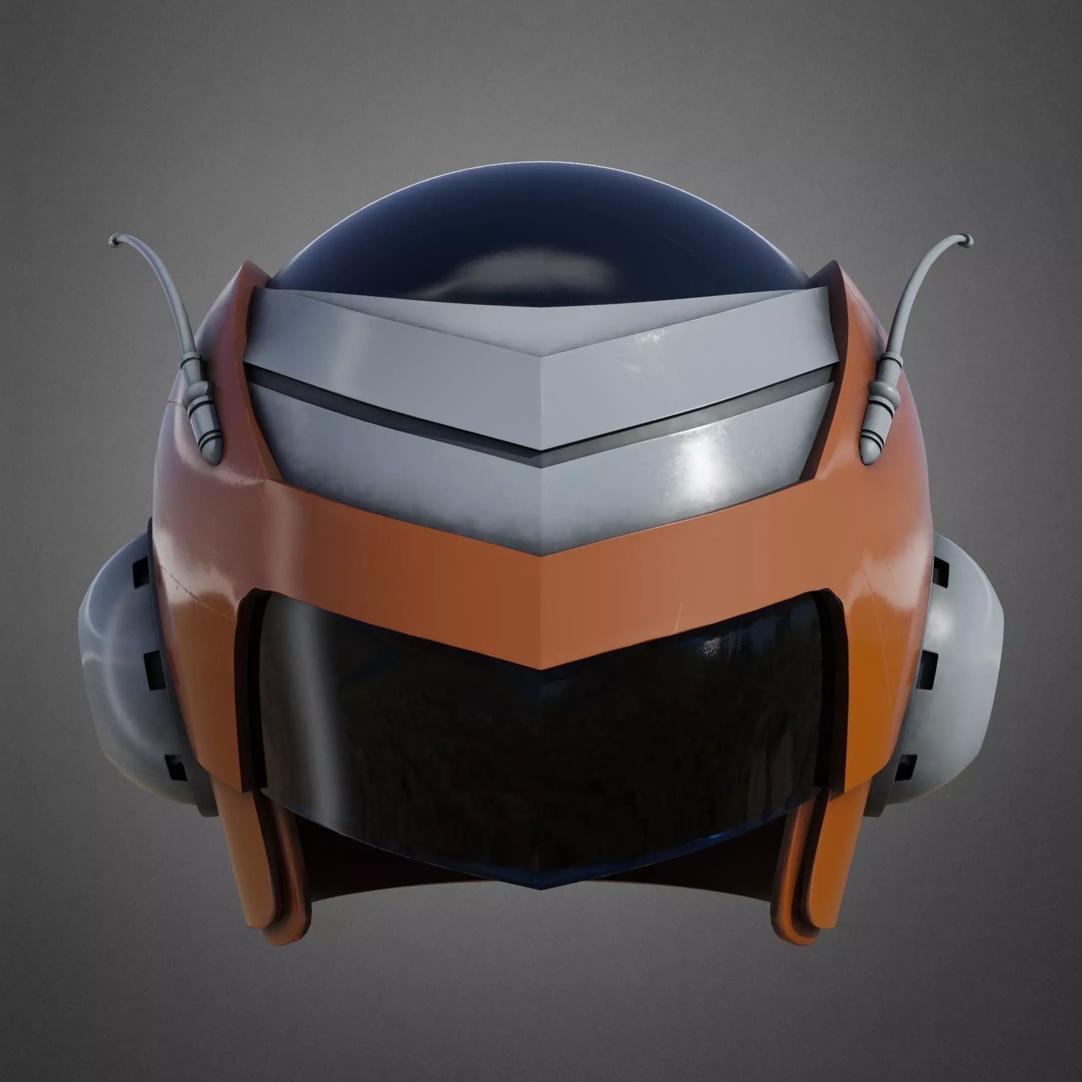 Great Saiyaman Helmet for Cosplay 3D print model_0
