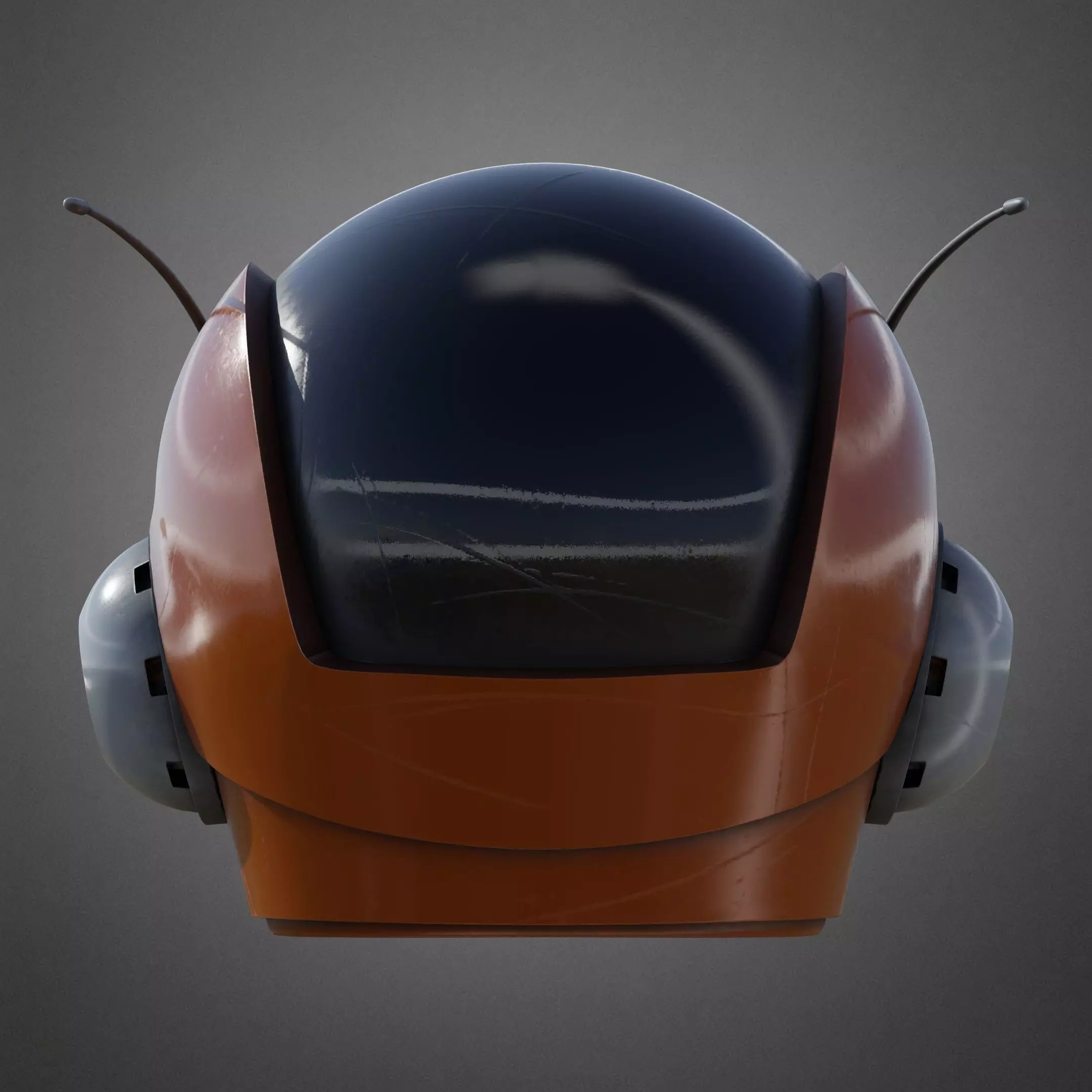 Great Saiyaman Helmet for Cosplay 3D print model_6
