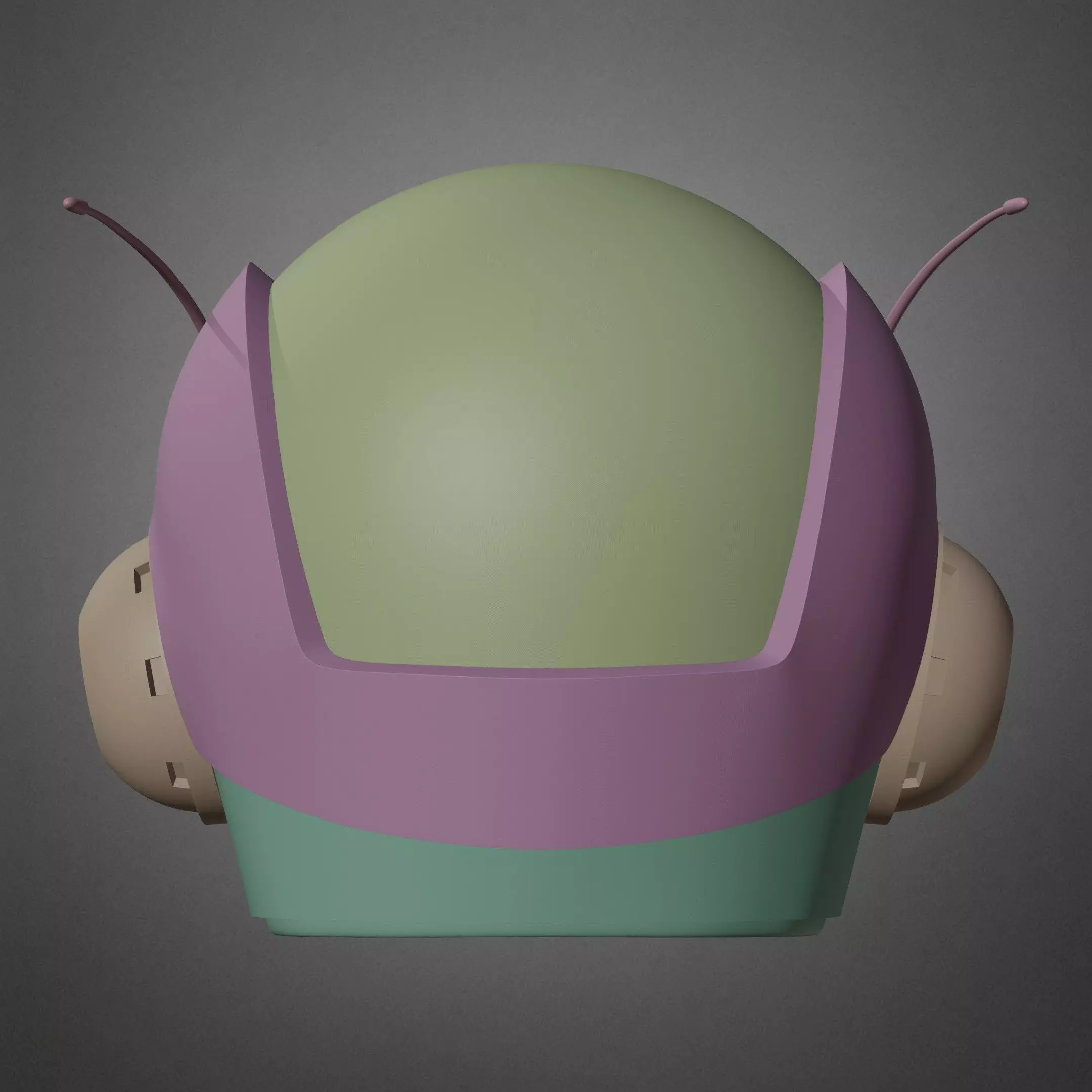 Great Saiyaman Helmet for Cosplay 3D print model_22