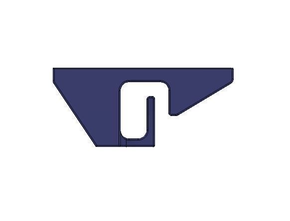 Cable Management Brackets 3D print model_9