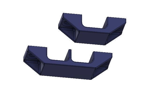 Cable Management Brackets 3D print model_5