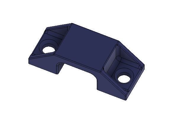 Cable Management Brackets 3D print model_12