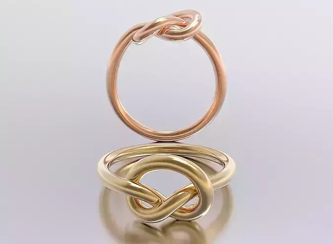 ring knot  3D print model