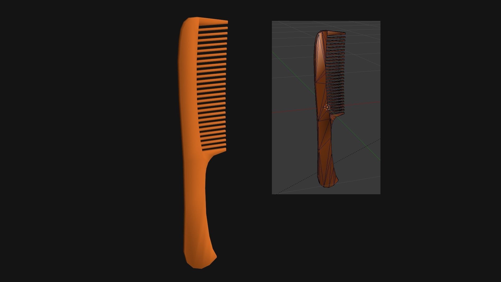 Astronaut Hygiene Kit Low Poly Low-poly 3D model_9