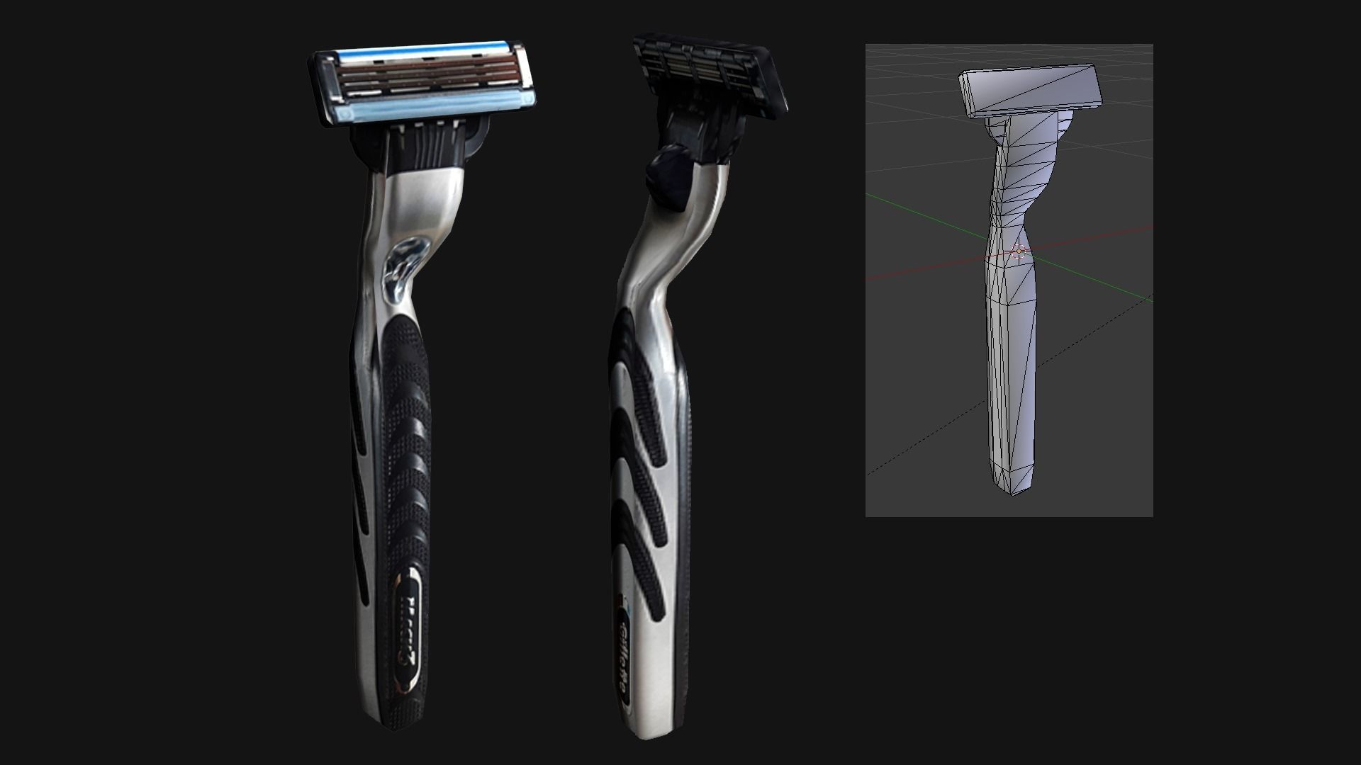 Astronaut Hygiene Kit Low Poly Low-poly 3D model_5