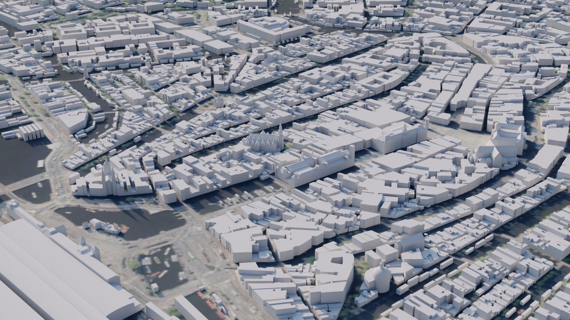 Amsterdam - Netherlands 3D model_1