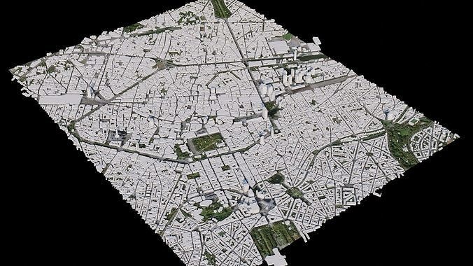 Bruxelles - Belgium 3D model